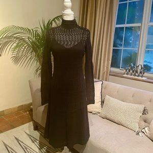 Ralph Lauren Sweater dress w high collar